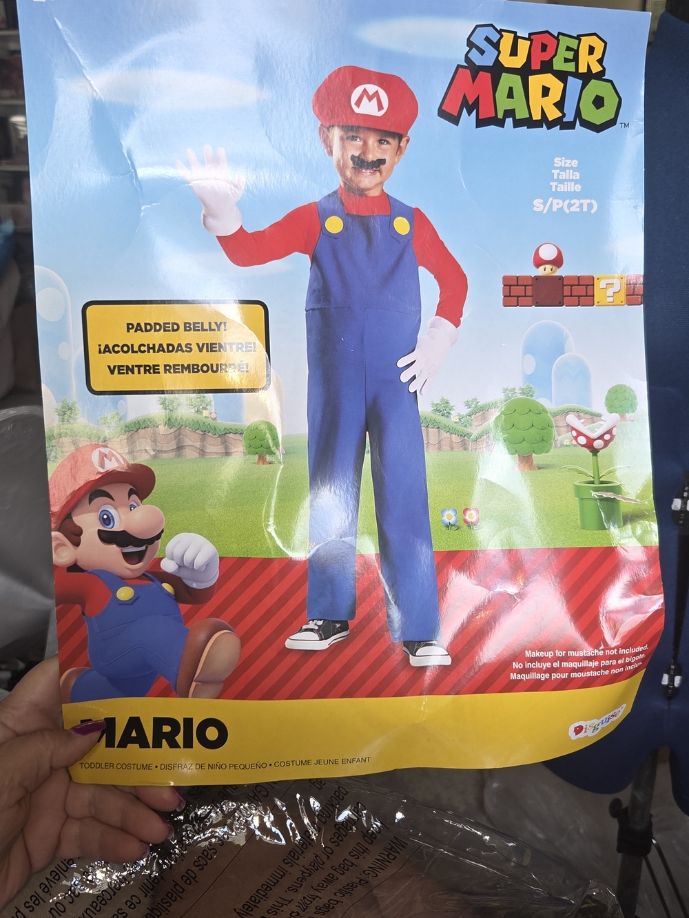 Nintendo Toddler Costume - Red & Blue 2t